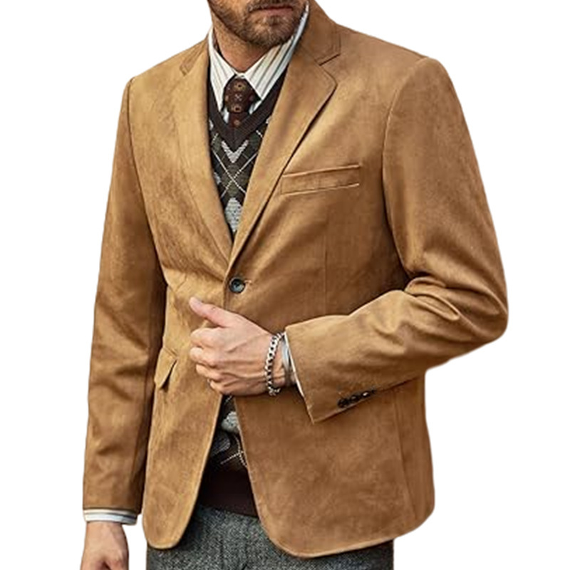 European-style New Arrival Casual Men's Suit - الصورة 2