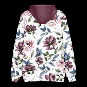 Mens Cozy Loose-fitting Hooded Sweatshirt For Fall And Winter - Image 2