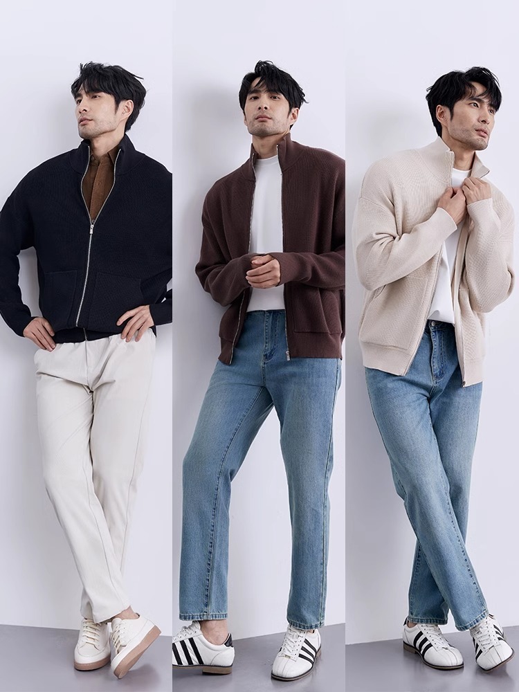 Casual Stylish And Warm Cardigan Sweater Jacket - الصورة 2