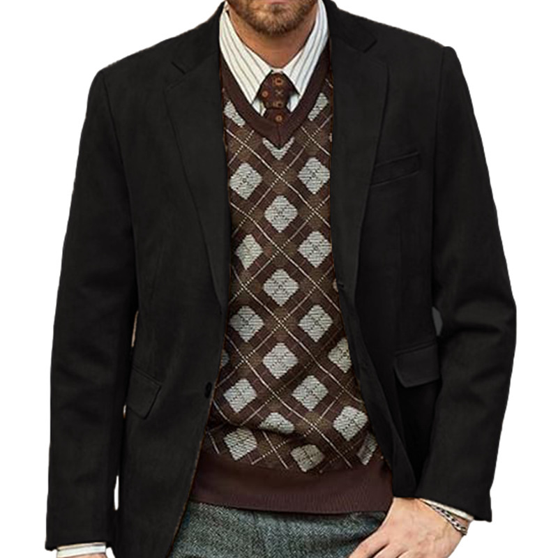 European-style New Arrival Casual Men's Suit - الصورة 6
