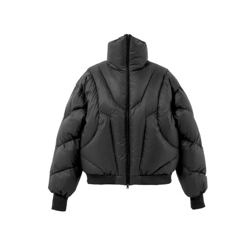 Mens High-neck Cotton Jacket Winter Short-style Streetwear - الصورة 6