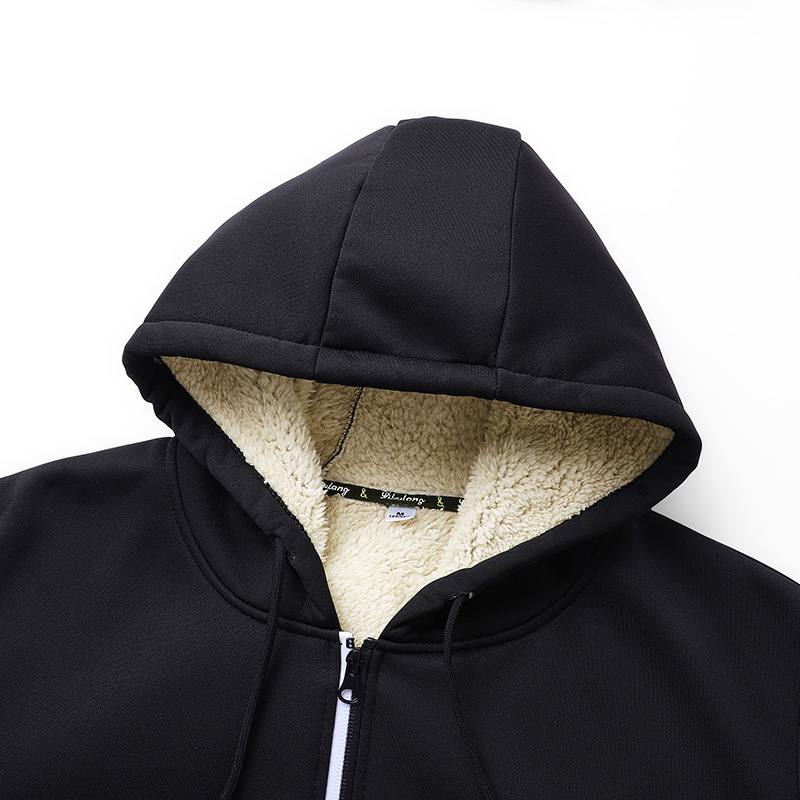 Mens Fleece-Quilted Set With Hoodie And Fleece-Lined Jacket For Men - الصورة 4