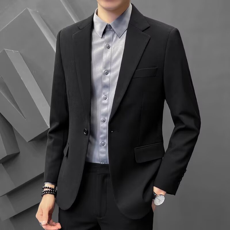 Casual Men's Suit Korean Version Trendy - الصورة 6