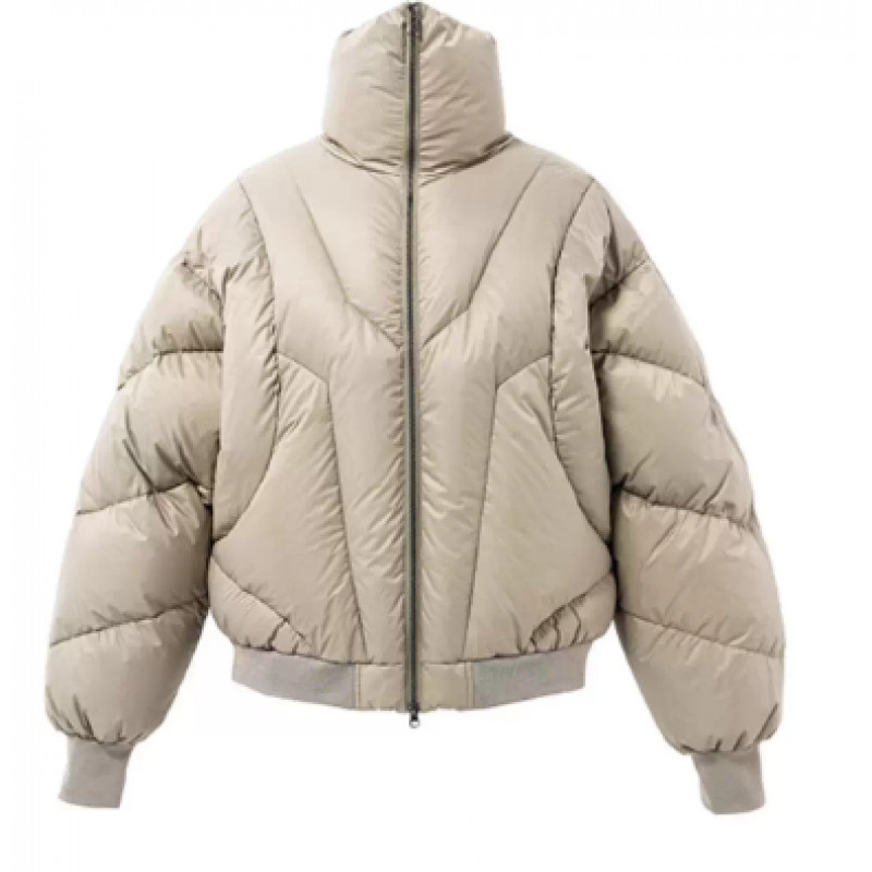 Mens High-neck Cotton Jacket Winter Short-style Streetwear - الصورة 7