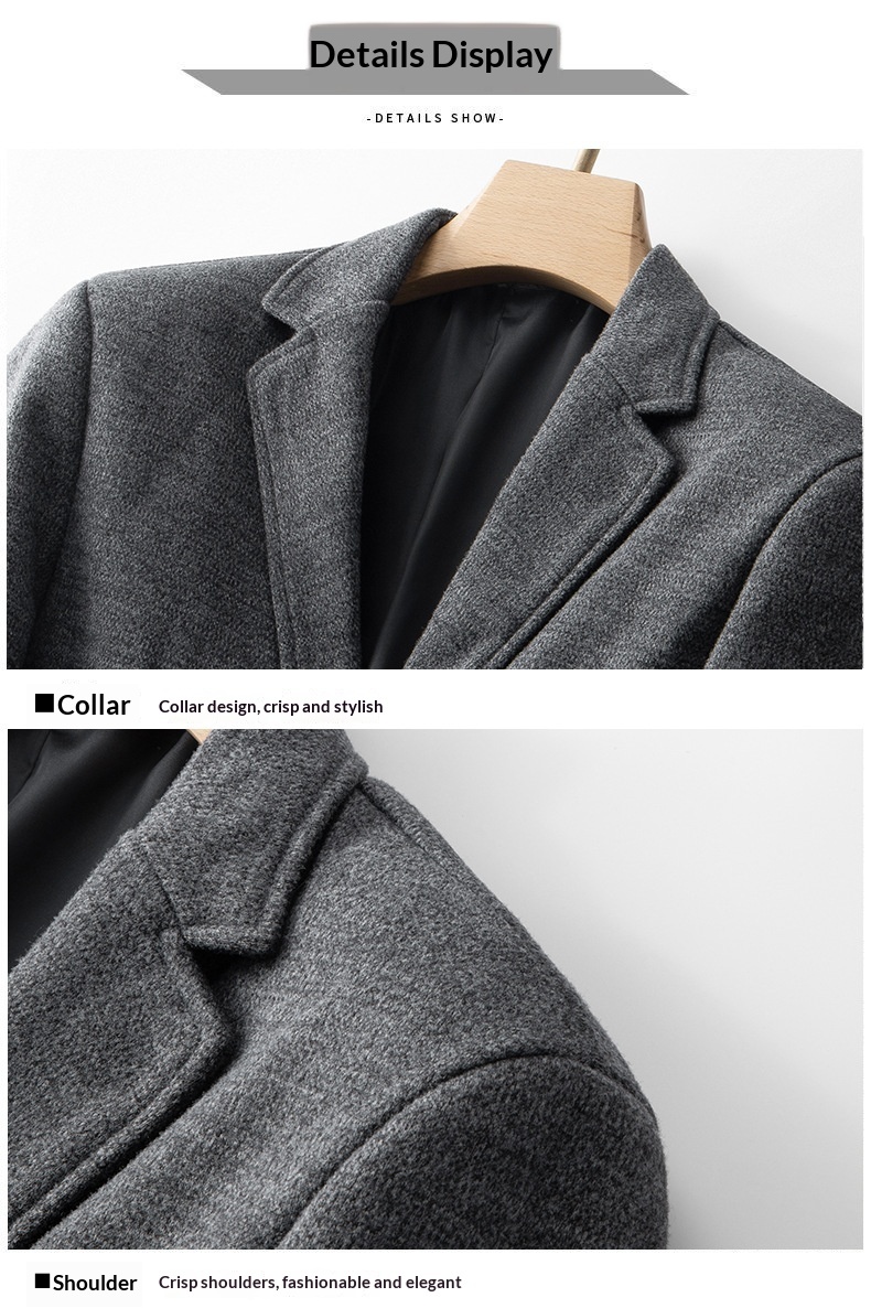 High-end Business Casual Mens Suit Jacket - الصورة 4