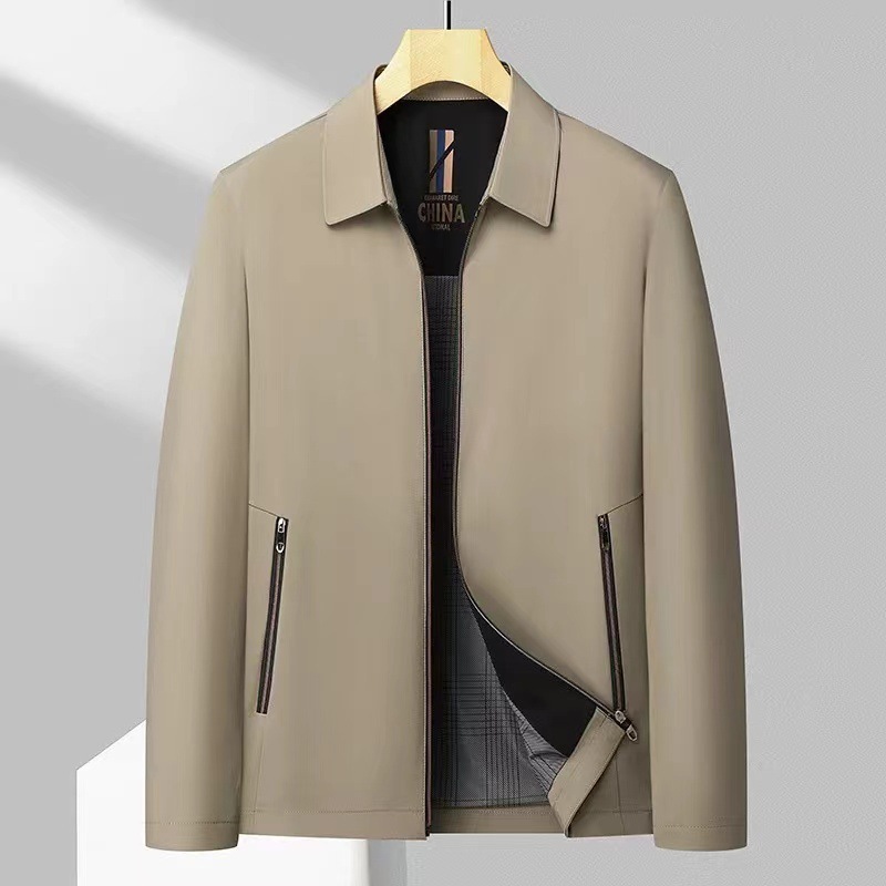 Men's Fashionable Stand-Neck Loose Casual Jacket - الصورة 7