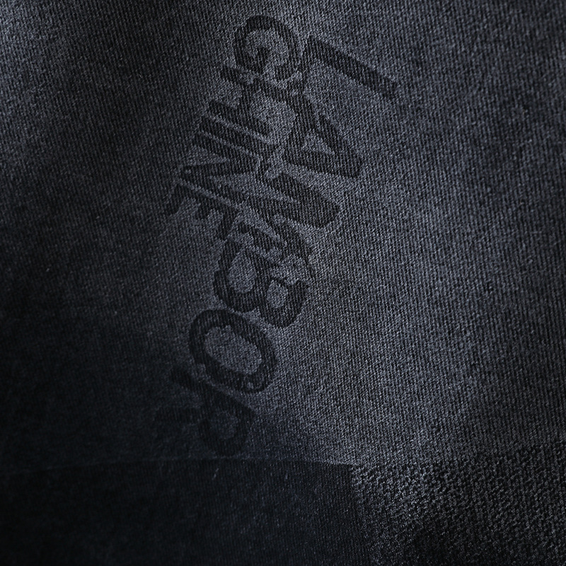 Loose Gradient Casual Jacket Hooded Denim Workwear - الصورة 4