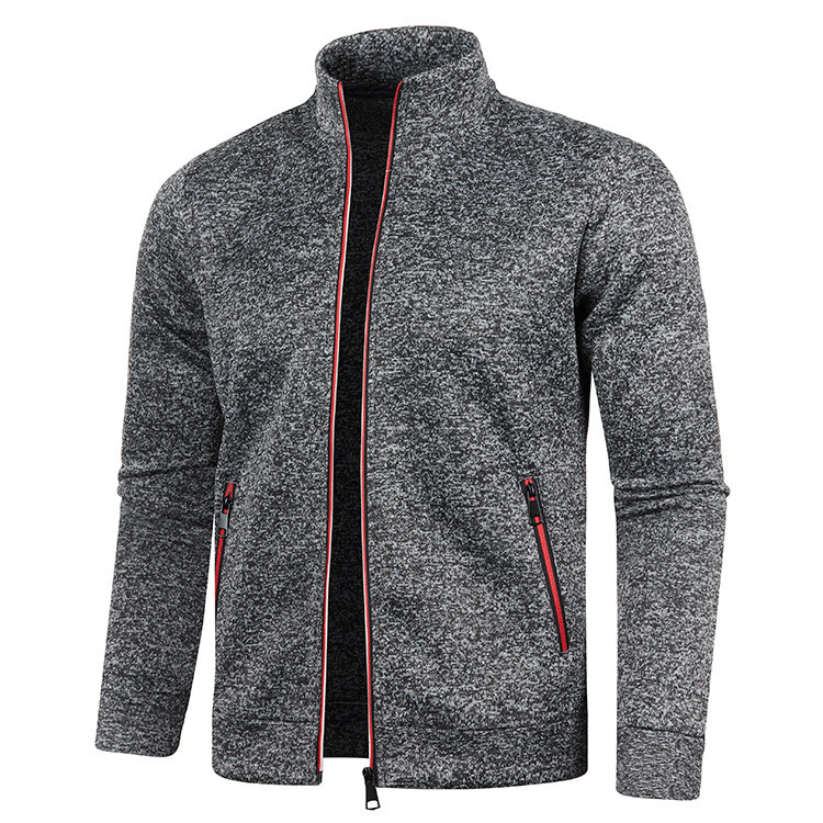 Autumn And Winter Sweater Coat Large Size Men - الصورة 4