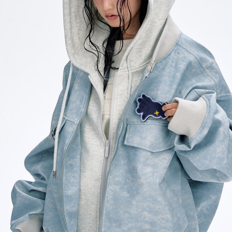 Men's Early Spring New Style Patchwork Fake Two-Piece Coat