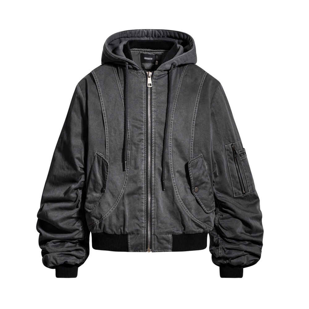 Men's Winter Padded Thick Hooded Coat