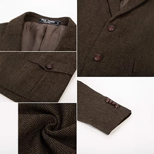 British Men's Formal Suit Tie Student-style Mature Style Jacket - الصورة 4