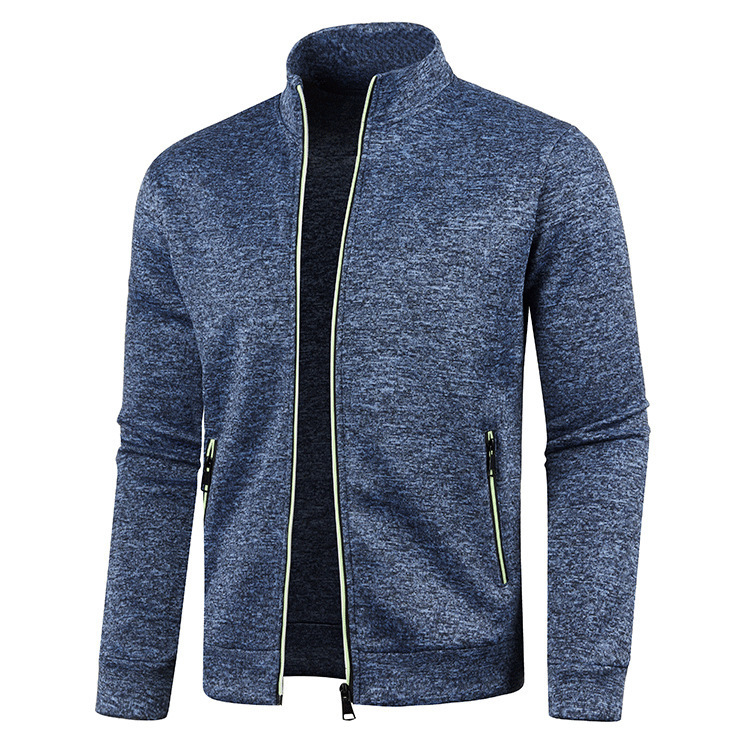 Autumn And Winter Sweater Coat Large Size Men - الصورة 2