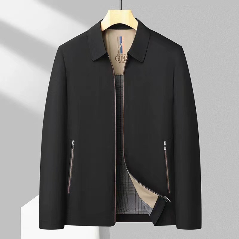 Men's Fashionable Stand-Neck Loose Casual Jacket - الصورة 8