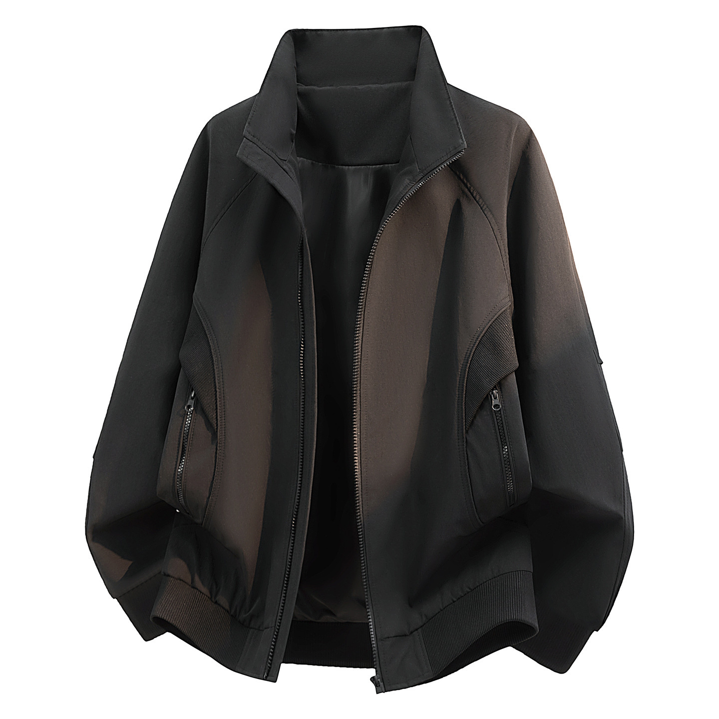 Jacket Outdoor Workwear Stand-collar Plus-size Jacket Coat Mens Springautumn - الصورة 7
