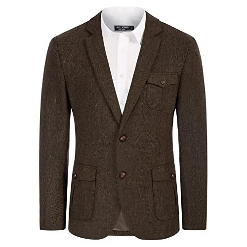British Men's Formal Suit Tie Student-style Mature Style Jacket - الصورة 5